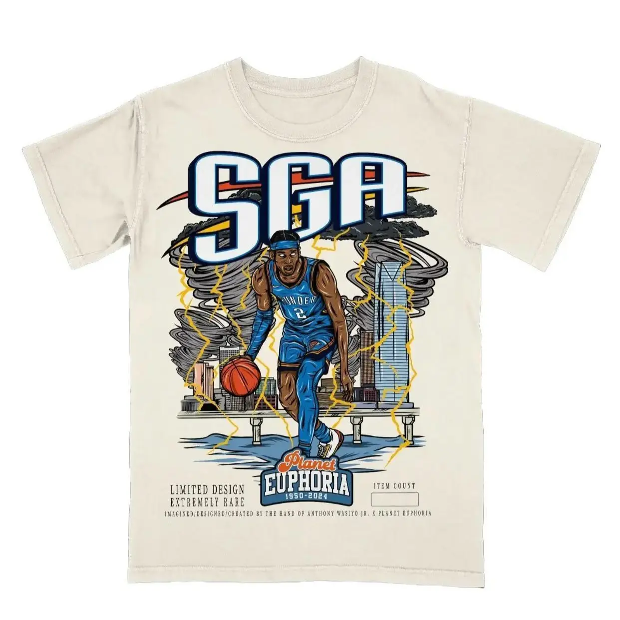 Shai Gilgeous-Alexander SGA Planet Euphoria Shirt Vintage Basketball Graphic Tee for Men Women Fans Y2k Streetwear