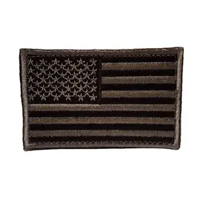 American Flag Tactical Patch w/ Hook & Loop Backing