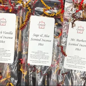Hand dipped incense