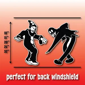 big Ghostmane Waterproof Outdoor Sticker - High Quality Vehicle Exterior Decoration