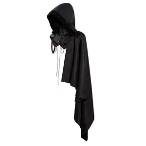 Medieval Cape Halloween Cosplay Cloak - Vampire Demon Costume for Stage Performance Party Soft Comfortable Suitable For Gothic Fashion LARP