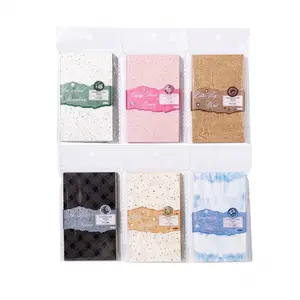 300 sheets of simple material paper Plants and flowers, solid colour theme, retro minimalist style, DIY handbook decoration scrapbook material paper