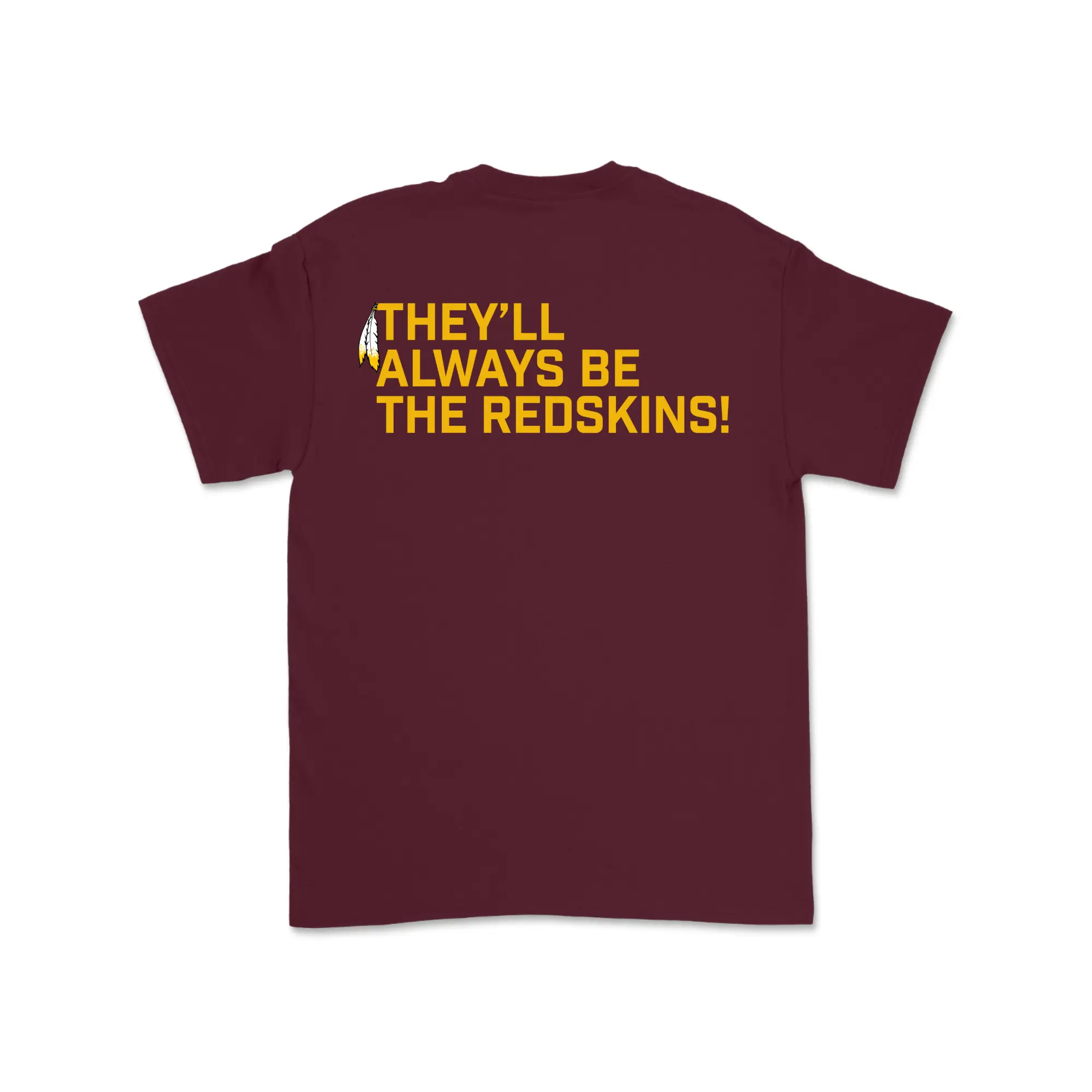 [BACK] Washington Redskins HTTR T-shirt, Vintage Football Graphic Tee, Unisex Soft Cotton Streetwear Tops, Gift For Sport Fans, Men's T-shirts