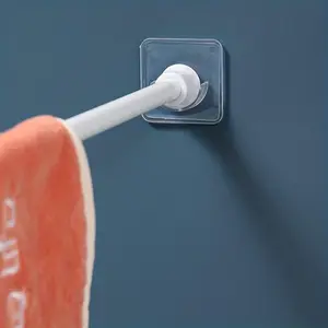 2 pieces of non-perforated wall hooks, door trim key holders, etc., sticky strong load-bearing door back hooks