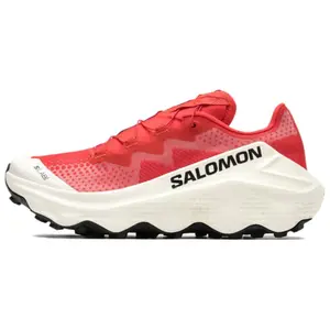 SALOMON S LAB Ultra Glide Low-Cut Trail Running Shoes for Men and Women in Red, Featuring Soft Comfort, Breathable Full-Grain Leather Trending Shoes, House White Official Shoes to Get / Maison Mihara
