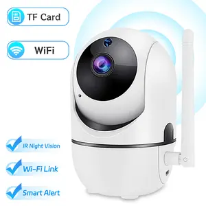 Smart Security Camera, 2.4G WiFi, IR Night Vision, Local & Cloud Storage, Motion Detection, Simple Setup for Small Shop & Store Daily Guard, Home Security Camera, Home Monitoring Camera
