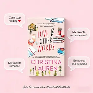 Love & Other Words By Christina Lauren | Heartwarming English Romance Novel about Love & Growth