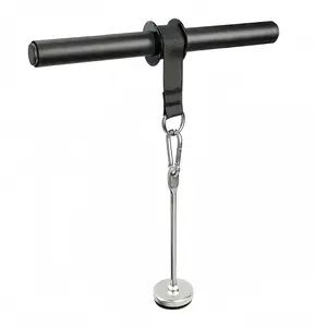 Iron Wrist Roller with Hand Grip, Forearm Exerciser for Muscle Strength Training, Fitness Equipment for Home Workout