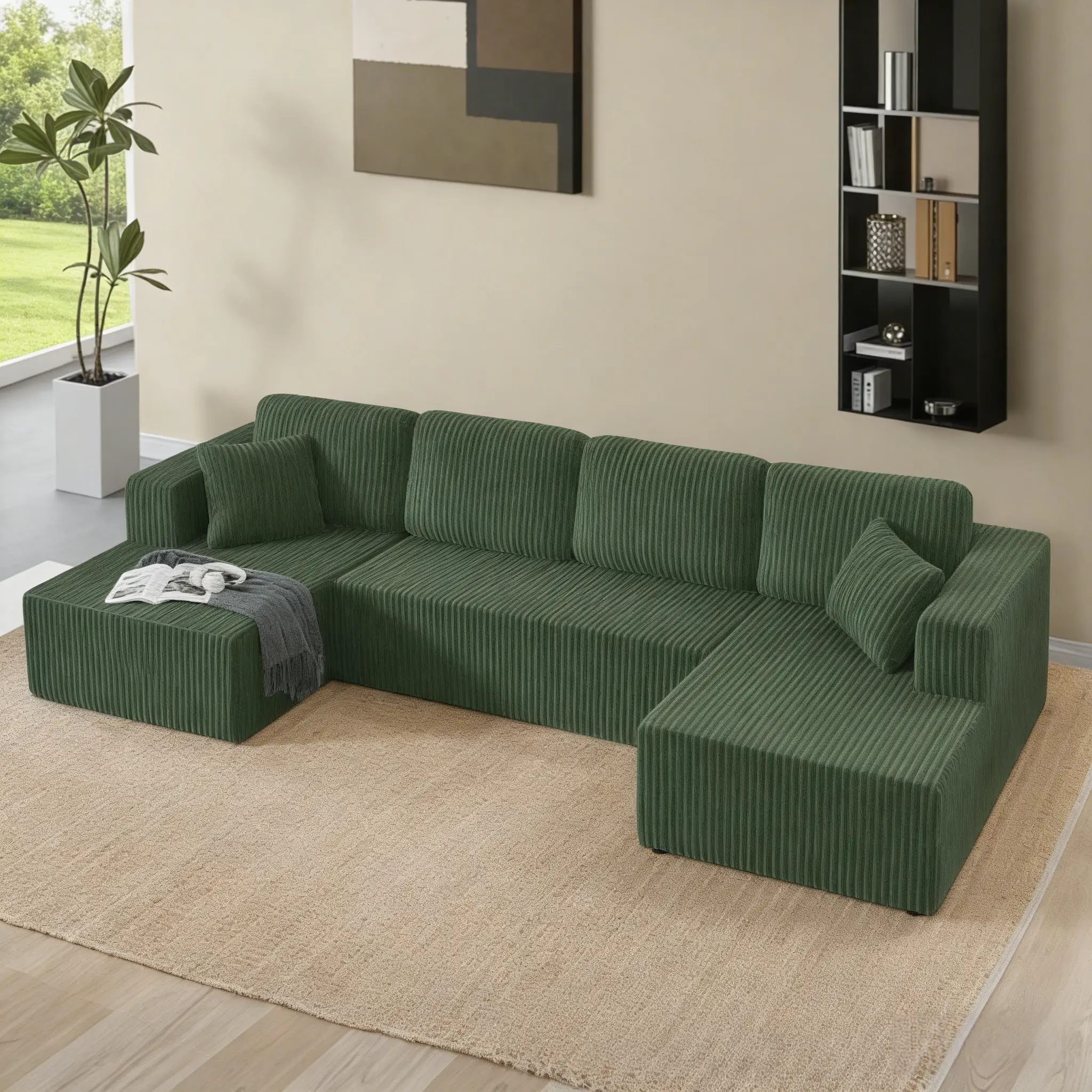 Green + FOAM + 5 Seat