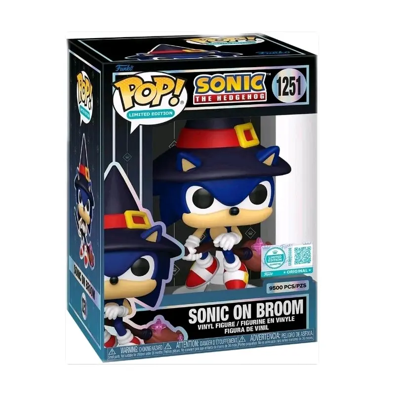 Funko Sonic The Hedgehog Vinyl Figure, Collectible Display Piece for Entertainment Enthusiasts