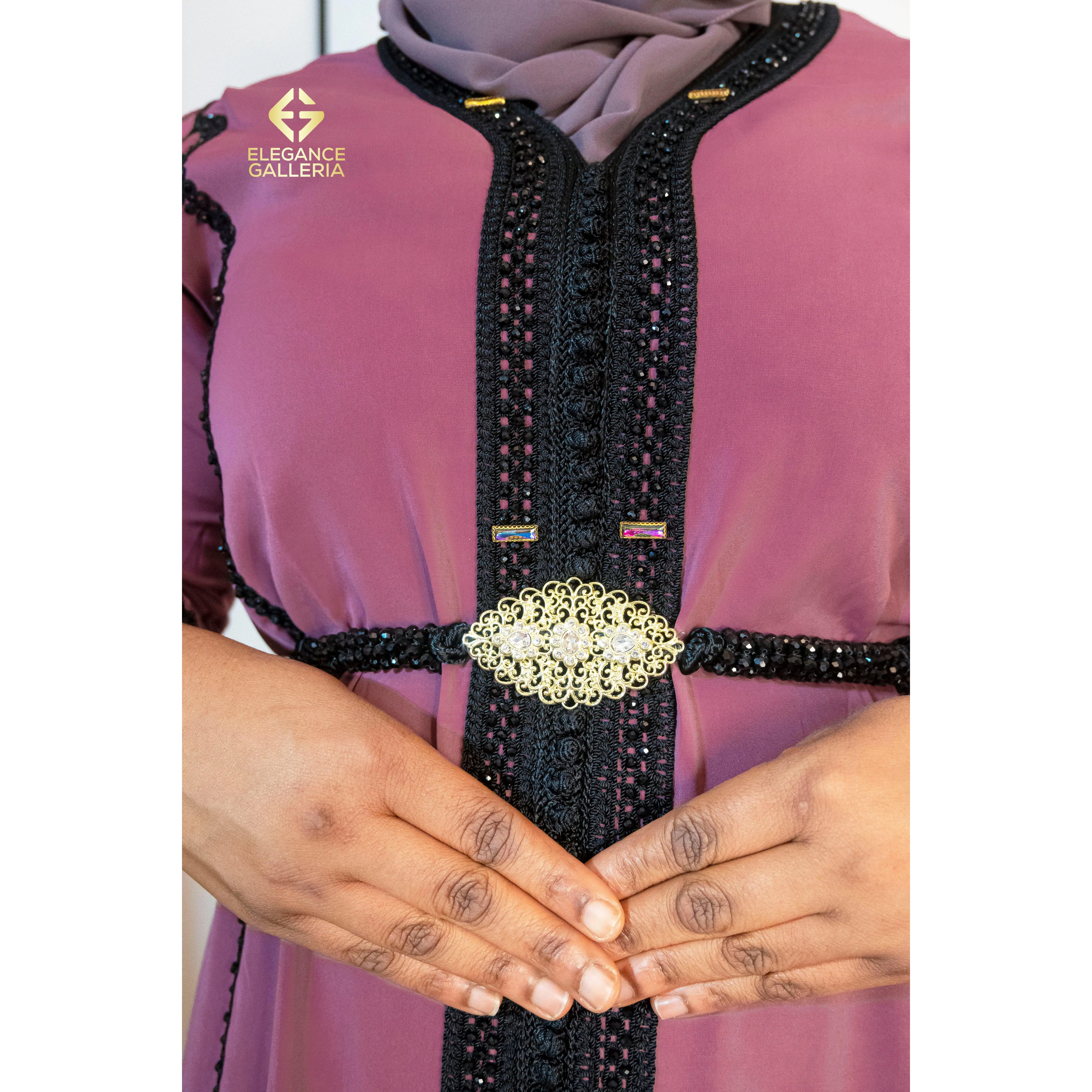 Sana Elegant Handcrafted Moroccan Kaftan
