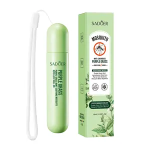Natural Insect Bite Relief Roll-On, Mint & Lithospermum, Summer Cooling, Portable Travel Size