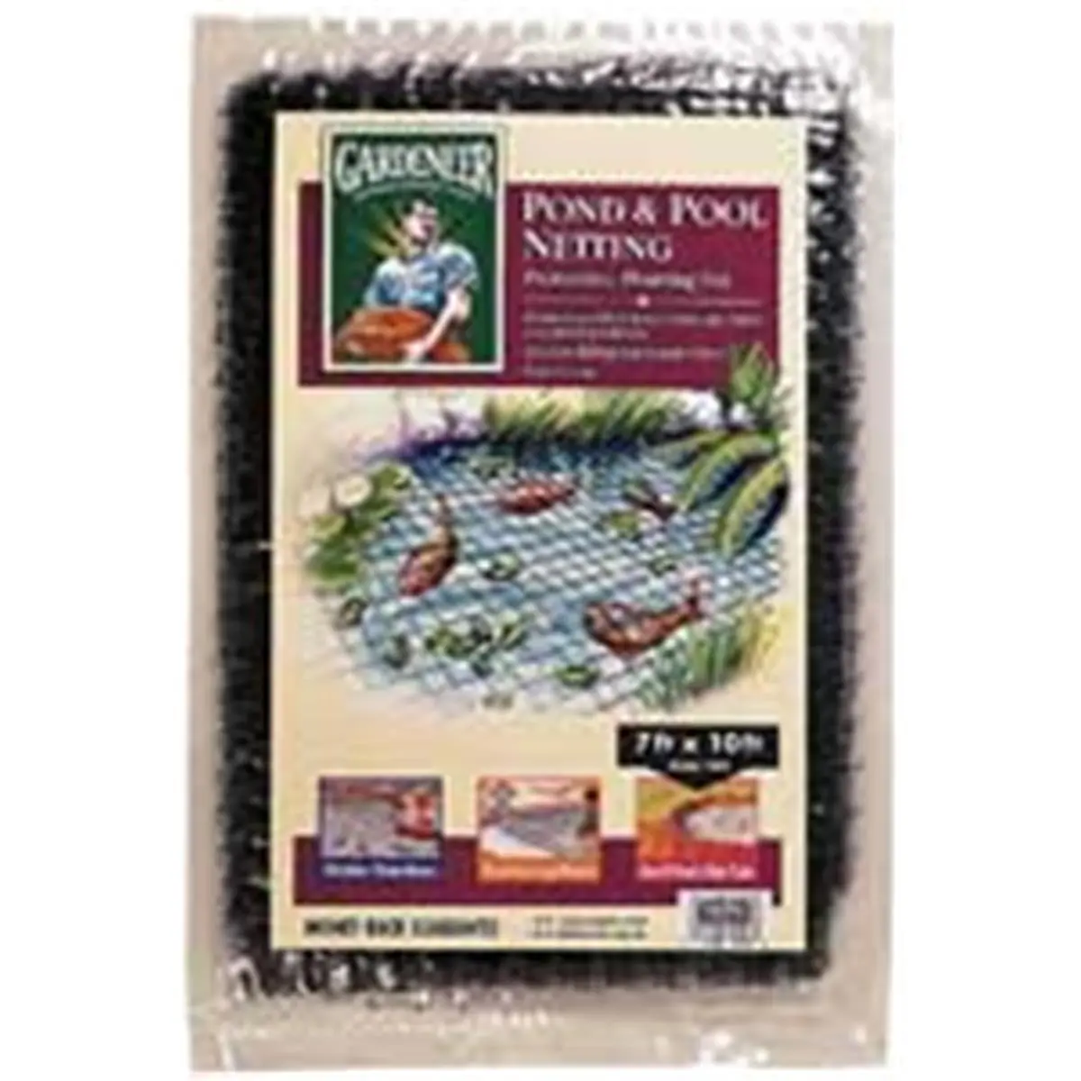 Dalen 28 Feet x45 Feet Pond Netting 3/8 Inch Mesh