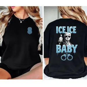 Ice Ice Baby Trump Shirt, Unisex Tee, Trending Graphic Tee