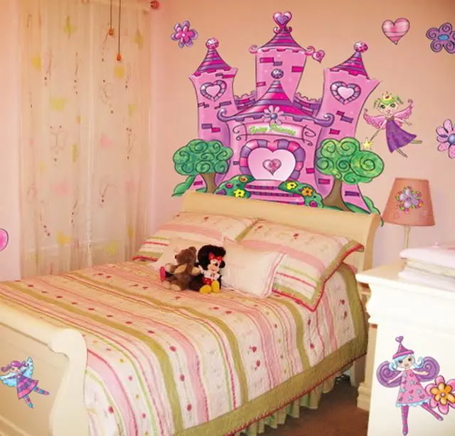 Fairy Castle Mural & Decals
