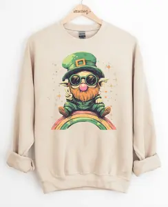 Trendy Leprechaun Graphic Top