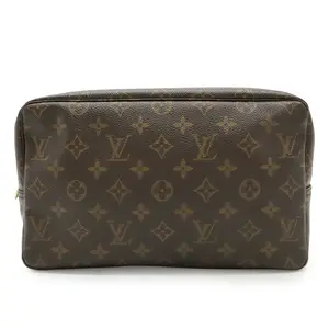 Pre-owned Louis Vuitton Canvas Tote Bags Toiletry Pouch 28 Monogram Pouch