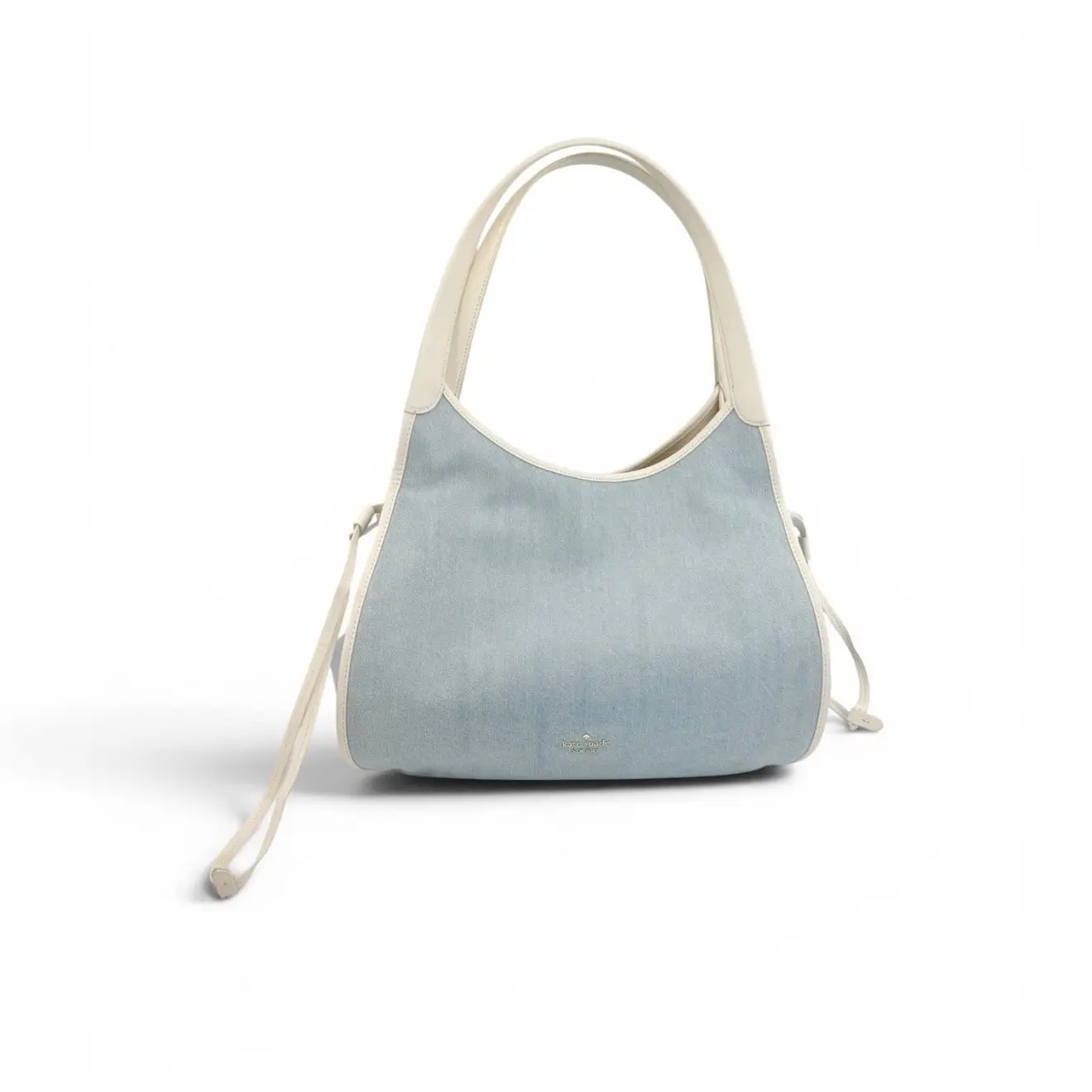 Pre-owned Kate Spade Canvas Tote Bags Stash Denim Large Carryall Bag