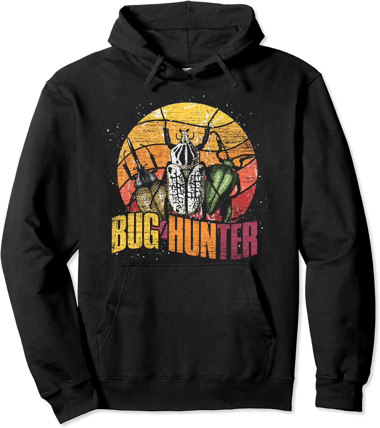 Entomology Biologist Beetle Bug Catcher Bug Hunter Retro Bug Pullover Hoodie - Jacobjbt Shop 61B09884WH1S