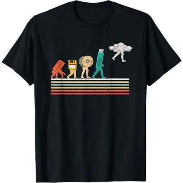 Evolution Cloud Coding Programming Computer Lover T-Shirt