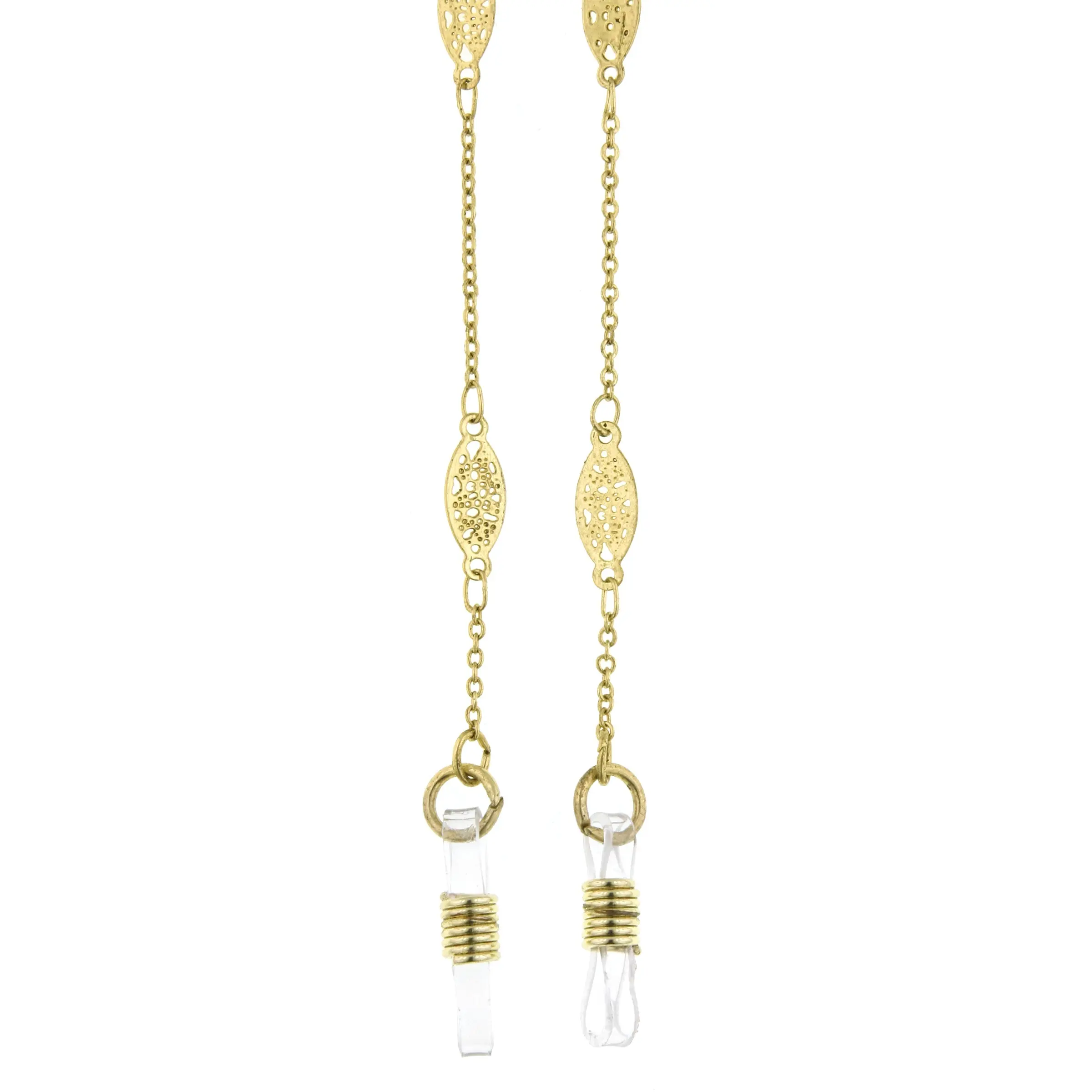 Chain Badge & Eyeglass Holder Chain Necklace 30"
