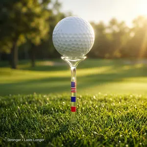 Unbreakable Golf Tees, 30/50pcs Professional Durable Plastic Golf Tees, Reusable Accessories and Gifts for Golfer Lovers,summervibes
