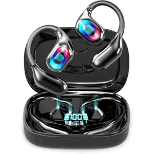 Real-time AI Translation Earbuds, 156+ Languages & 6 Modes. Bluetooth, HD Mic, ergonomic & lightweight. For travel, business & daily use. Easy cross-language communication. Ideal 2026 smart gadget & Easter gift.