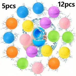 Reusable Water Balloons Set for Pool Beach Summer Outdoor Activities, Perfect Birthday Gift for Friends and Family, Outdoor Fun Essentials