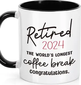 Retirement Gifts for Women/Men 2024 Best Retirement Gifts for Coworker Friend Retired Mugs Cool Retirement Gifts for Men Women Funny Retirement Weekly Schedule Mug