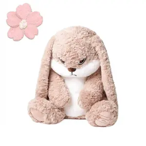 Plush Stuffed Toy - Perfect Gift for Your Moody Friend, Soft Huggable Stuffed Animal for Toys & Hobbies Enthusiasts funny bunny doll