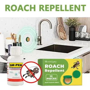 Cockroach Bait Station – Quick Action Gel Traps, Indoor & Outdoor Pest Control, Easy-to-Use Roach Bait Kit