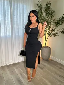 Melie Medi Black Dress