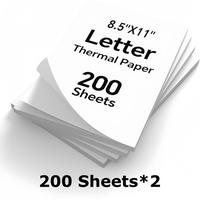 400 Sheets Folded US Letter Thermal Paper