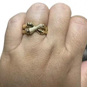 Beautiful Gold-Tone Ring Size 6 7 8 & 9 for Women's Fashion Accessories