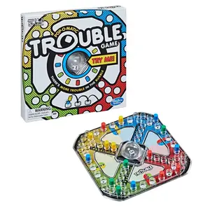 Trouble Board Game - Classic & Novelty Toy for Kids