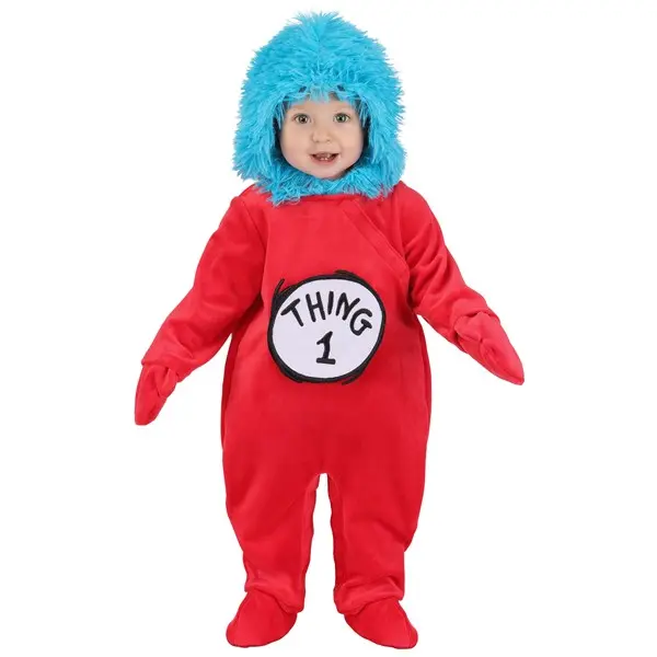 Premium Infant Thing 1 and Thing 2 Costume