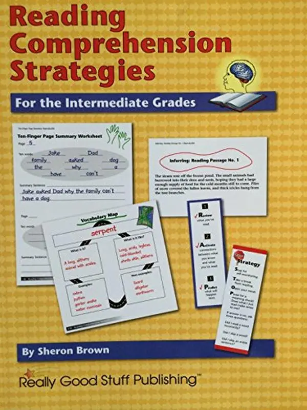 USED Book - Reading Comprehension Strategies (For the Intermediate Grades) by Sheron Brown (Paperback)