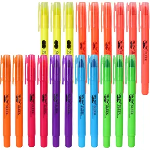 - No Bleed Gel Highlighters,  Colors, 20 Pack,  Highlighters and s No Bleed,  Markers for Study, Journaling, School Supplies and Accessories