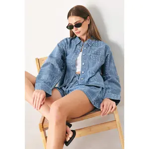 VINTAGE BANDANA DENIM JACKET
