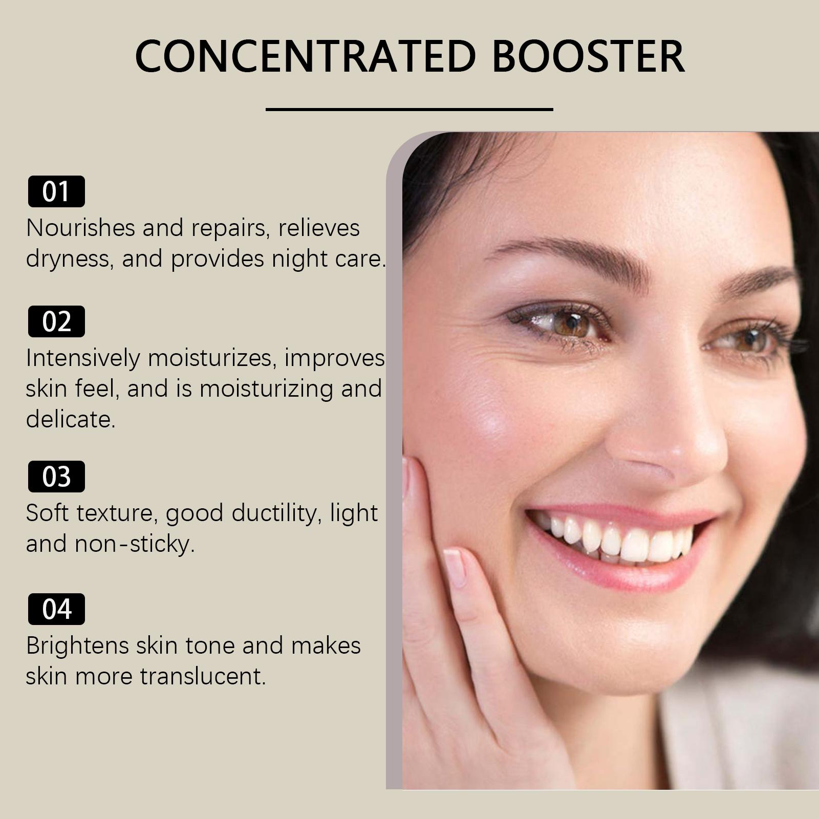 Hydrating Brightening Serum, Refines & Softens Skin, Translucent Glowing Hydration, Gentle Facial Care Essence