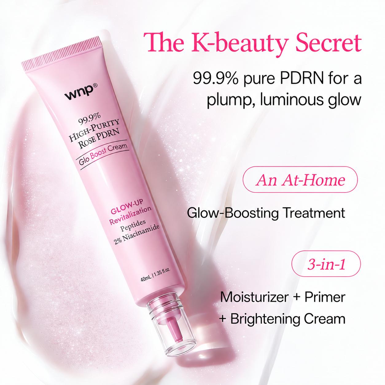 [WNP Official] Plump Pro Glow Set | 8D Hyaluronic Acid Plump Serum + Diamond Glow Serum Mist | Plumping, Hydrating & Dewy Skin