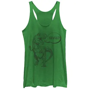 Women's Lost Gods T Rex Roar Racerback Tank Top