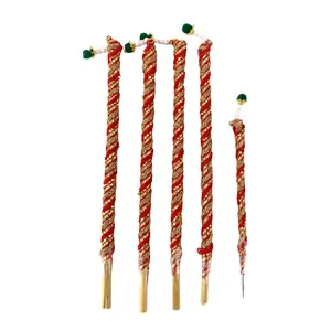Enchanting Pithi Saliya Sticks | Decorative Essentials for Gujarati Wedding & Haldi Ceremony | Celebrate Sacred Rituals with Elegance