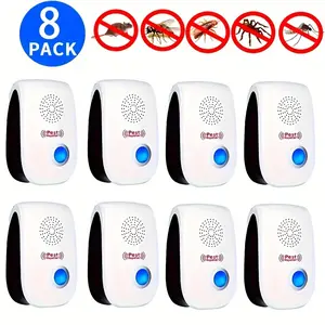 Ultrasonic Pest Repeller for Home - Electronic Mouse, Insect & Mosquito Control Device, Safe for Pets, Non-Toxic Indoor Pest Control for Cockroaches, Spiders, Ants