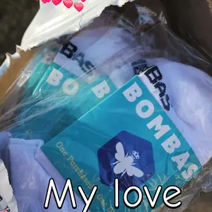 Pack 2/3/5 Bombas Ankle Socks, Cushioned Footbed & Honeycomb Arch Support, Seamless Toe, Blister Tab, Soft Cotton Blend, Size S, M, L, Women's Men's Daily wear