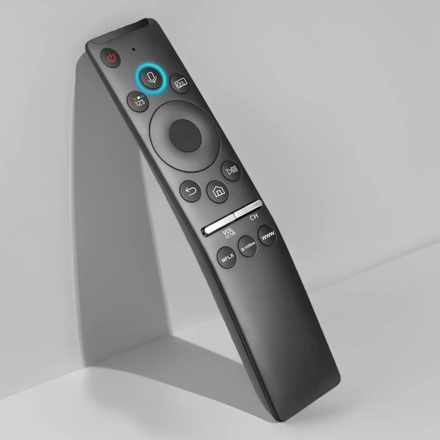 P-F Voice Remote Control for Samsung Smart TV - Replacement Compatible with QLED/UHD/Frame/Curved/Solar 4K/8K Q60/Q70/Q80/Q90 & 8/9 Series including TU8000/AU8000/CU7000/CU8000/DU7200/DU8000