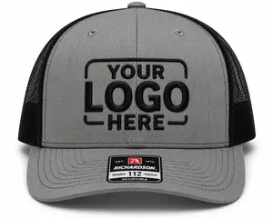 Custom Hat Richardson 112 Embroidered Hat Company Hats Business Logo Hat Custom Trucker Hat Personalized Hat Trucking Apparel Construction Hats Small Business Apparel Company Uniform  Custom Embroidery Promotional Hats Fleet Apparel Work Hats
