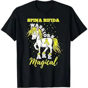 Spina Bifida Warriors Are Magical Spina Bifida Awareness T-Shirt