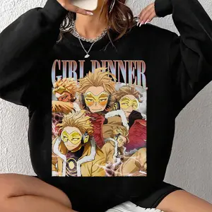 Girl Dinner Keigo Takami Hawk Sweatshirt, MHA Anime Fan TShirt Hoodie