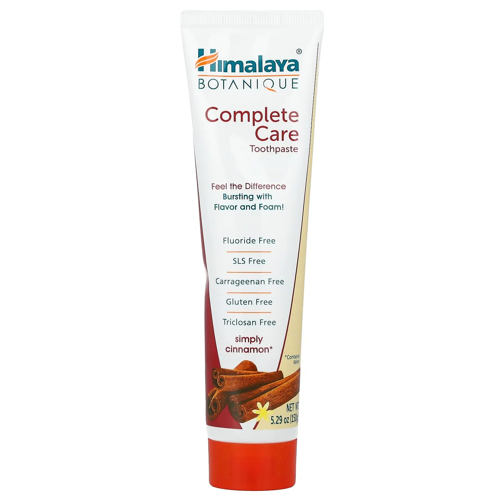 Himalaya Botanique, Complete Care Toothpaste, Simply Cinnamon, 5.29 oz (150 g)